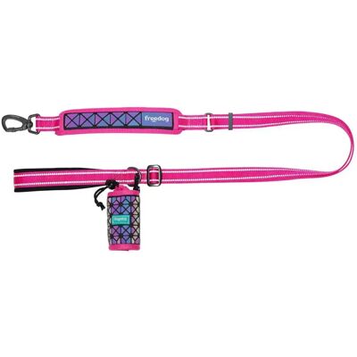 Freedog Guinzaglio Per Cani Boreal Fuchsia 20 mm x 120-180 cm Freedog Guinzaglio Per Cani Boreal Fuchsia 20 mm x 120-180 cm