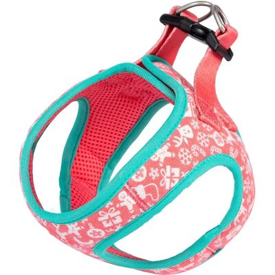 Freedog Pettorina Per Cani Red Ginger Cookie Red 20-35 cm Freedog Pettorina Per Cani Red Ginger Cookie Red 20-35 cm