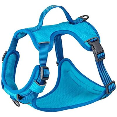 Freedog Pettorina Per Cani Cool Pro Tech Blue 20 mm x 38-75 cm Freedog Pettorina Per Cani Cool Pro Tech Blue 20 mm x 38-75 cm