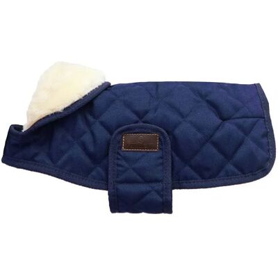 Impermeabile per cani Kentucky Dogwear - Marine - Pelliccia artificiale - 160g - Inverno Impermeabile per cani Kentucky Dogwear - Marine - Pelliccia artificiale - 160g - Inverno