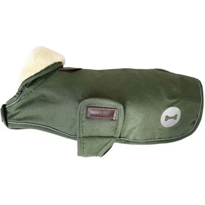 Kentucky Giacca Per Cani Waterproof Olive Green 40 cm Kentucky Giacca Per Cani Waterproof Olive Green 40 cm
