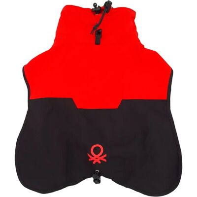 Benetton Giacca Per Cani Waterproof Red 40 cm Benetton Giacca Per Cani Waterproof Red 40 cm