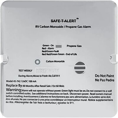 Safe T Alert Allarme Monossido Di Carbonio E Propano Series 5 White 88.9 x 63.5 mm Safe T Alert Allarme Monossido Di Carbonio E Propano Series 5 White 88.9 x 63.5 mm