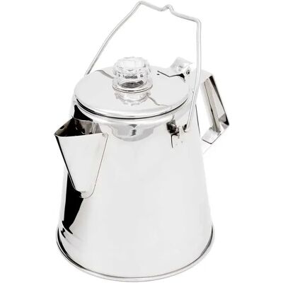 Gsi Outdoors Caffettiera A Percolazione Glacier Acciaio Inossidabile 8 Tazza Silver One Size Gsi Outdoors Caffettiera A Percolazione Glacier Acciaio Inossidabile 8 Tazza Silver One Size