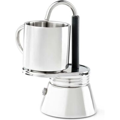 Gsi Outdoors Set Miniespresso Per Espresso 1 Tazza Silver One Size Gsi Outdoors Set Miniespresso Per Espresso 1 Tazza Silver One Size