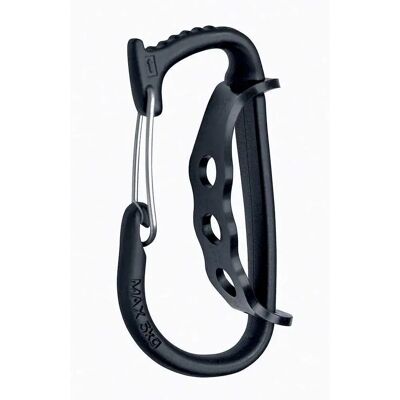 Singing Rock Moschettone Porter Black One Size Singing Rock Moschettone Porter Black One Size