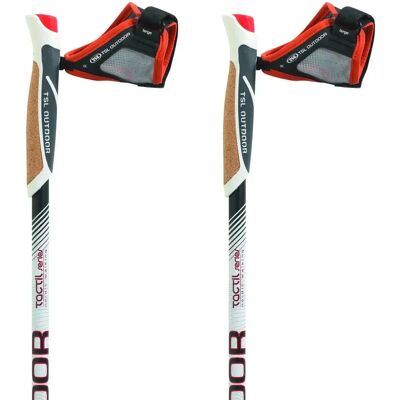 TSL Outdoor C100 Spike - Bastoni da Nordic Walking - Regolabili 105-135cm TSL Outdoor C100 Spike - Bastoni da Nordic Walking - Regolabili 105-135cm