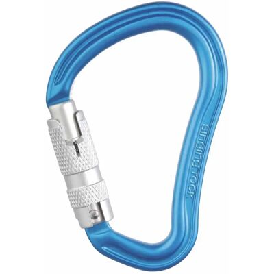 Moschettone da arrampicata SINGING ROCK Hector Triple Lock - Blu Moschettone da arrampicata SINGING ROCK Hector Triple Lock - Blu