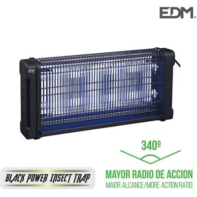 Edm Elettroinsetticida 2x10w Black One Size Edm Elettroinsetticida 2x10w Black One Size