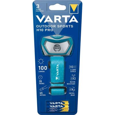 Varta 16650 101 421 Lampada frontale Aqua - torcia Varta 16650 101 421 Lampada frontale Aqua - torcia
