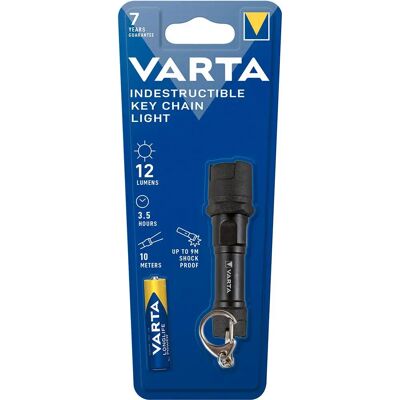 Varta Lampada Portachiavi Indistruttibile Black One Size Varta Lampada Portachiavi Indistruttibile Black One Size
