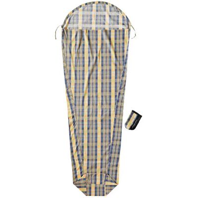 Cocoon Fodera Per Mummia In Cotone Travel Checks 241 x 90-56 cm Cocoon Fodera Per Mummia In Cotone Travel Checks 241 x 90-56 cm