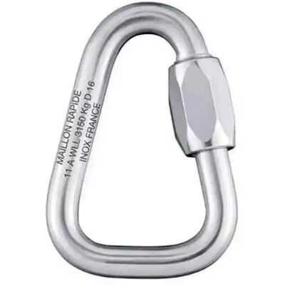 Rock Empire Moschettone Maillon Delta Zinc 10 mm Rock Empire Moschettone Maillon Delta Zinc 10 mm