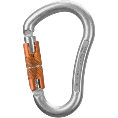 Rock Empire Zrc044 Moschettone - Blocco di sicurezza, Ergonomico - Moschettone, Acciaio Rock Empire Zrc044 Moschettone - Blocco di sicurezza, Ergonomico - Moschettone, Acciaio