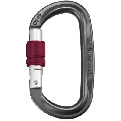 Moschettone Opus Screw-Lock di Rock Empire - Grigio scuro Moschettone Opus Screw-Lock di Rock Empire - Grigio scuro