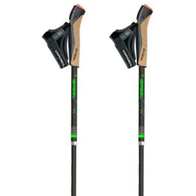 Gabel Bastoncini Fld Carbon Black / Green 130 cm Gabel Bastoncini Fld Carbon Black / Green 130 cm