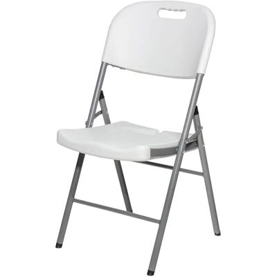 Edm Sedia Folding 86.5x47x54 Cm Whtie One Size Edm Sedia Folding 86.5x47x54 Cm Whtie One Size