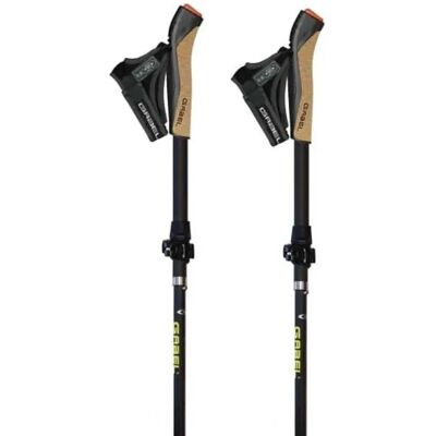 Gabel Bastoncini Nordic Carbon Feather Xts Black 105-120 cm Gabel Bastoncini Nordic Carbon Feather Xts Black 105-120 cm