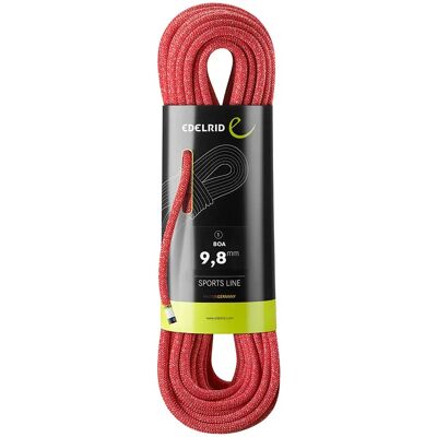 Edelrid Cima Boa 9.8 Mm Red 80 m Edelrid Cima Boa 9.8 Mm Red 80 m
