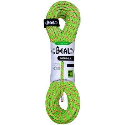 Beal Legend 8.3mm - Verde / Rosa - 2x50m Corda da arrampicata Beal Legend 8.3mm - Verde / Rosa - 2x50m Corda da arrampicata