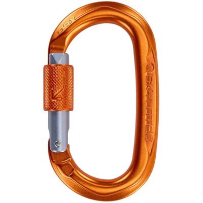 Climbing Technology Moschettone Obx Bg Titanium / Orange / Titanium One Size Climbing Technology Moschettone Obx Bg Titanium / Orange / Titanium One Size