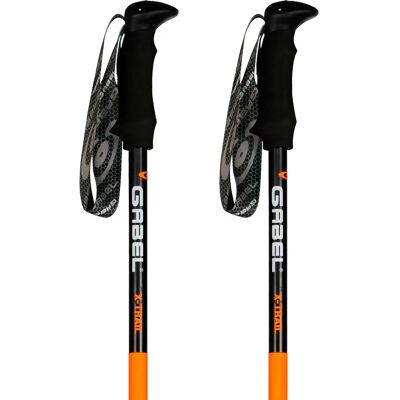 Gabel Bastoncini X-trail Orange 61-135 cm Gabel Bastoncini X-trail Orange 61-135 cm