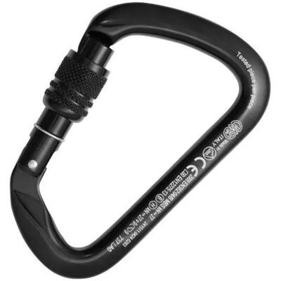 Kong Moschettone Large Multiuse Black One Size Kong Moschettone Large Multiuse Black One Size