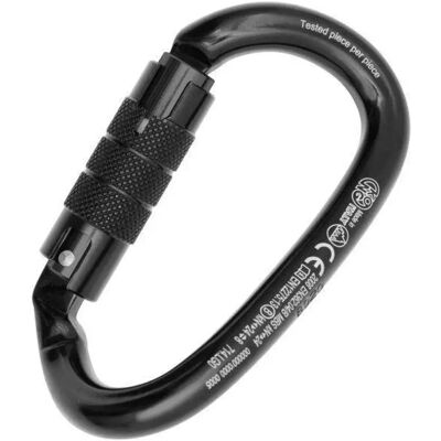 Kong Moschettone Ovalone Dna Black One Size Kong Moschettone Ovalone Dna Black One Size