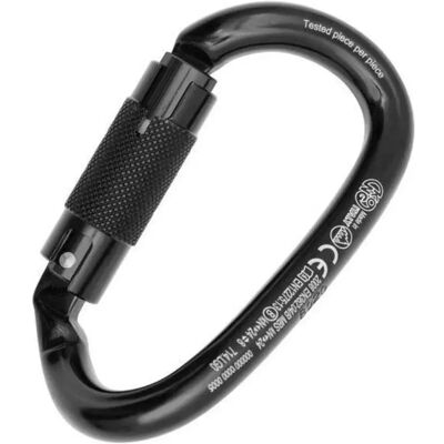 Kong Moschettone Ovalone Dna Black / Black One Size Kong Moschettone Ovalone Dna Black / Black One Size