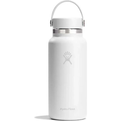 Hydro Flask Tappo Di Bottiglia Wide Flex-32 Oz White 32 oz Hydro Flask Tappo Di Bottiglia Wide Flex-32 Oz White 32 oz
