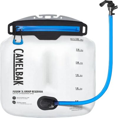 Camelbak Sacca Di Idratazione Fusion 3l Reservoir With Tru Zip Waterproof Zipper Clear One Size Camelbak Sacca Di Idratazione Fusion 3l Reservoir With Tru Zip Waterproof Zipper Clear One Size
