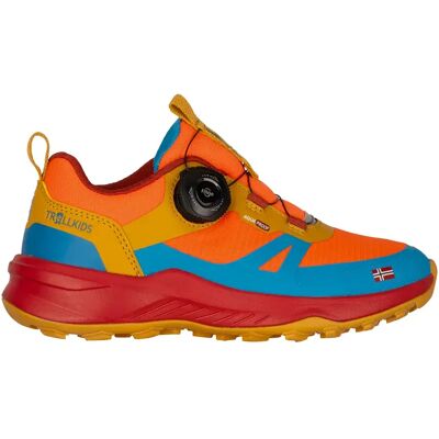 Trollkids Scarpe Da Trekking Trollfjord Xt Red Clay / Dynamic Blue / Mustard EU 36 Trollkids Scarpe Da Trekking Trollfjord Xt Red Clay / Dynamic Blue / Mustard EU 36