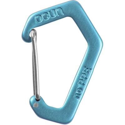 Ocun Moschettone Mini Hex 20 Unità Blue One Size Ocun Moschettone Mini Hex 20 Unità Blue One Size