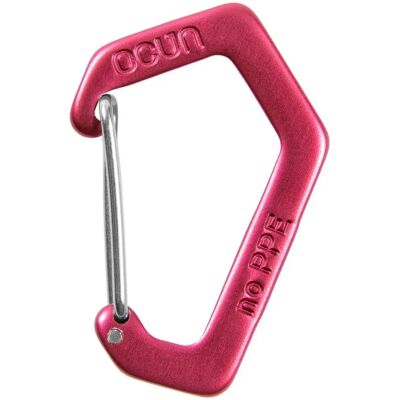 Ocun Moschettone Mini Hex 20 Unità Red One Size Ocun Moschettone Mini Hex 20 Unità Red One Size