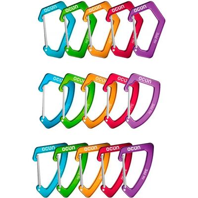 Ocun Moschettone Mini 180 Unità Multicolor One Size Ocun Moschettone Mini 180 Unità Multicolor One Size
