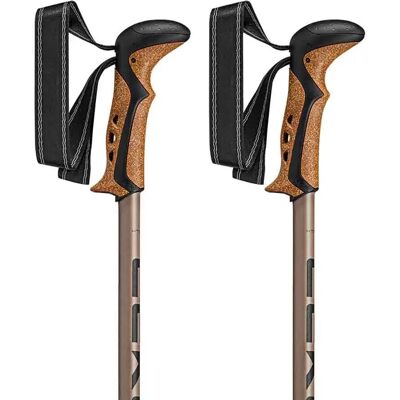 Leki Bastoncini Khumbu Black / Pale Clay Light / Pale Clay Dark 110-145 cm Leki Bastoncini Khumbu Black / Pale Clay Light / Pale Clay Dark 110-145 cm