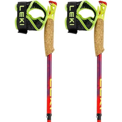 Leki Bastoncini Ultratrail Fx.one Sl Bright Red / Violet / Neonyellow 125 cm Leki Bastoncini Ultratrail Fx.one Sl Bright Red / Violet / Neonyellow 125 cm