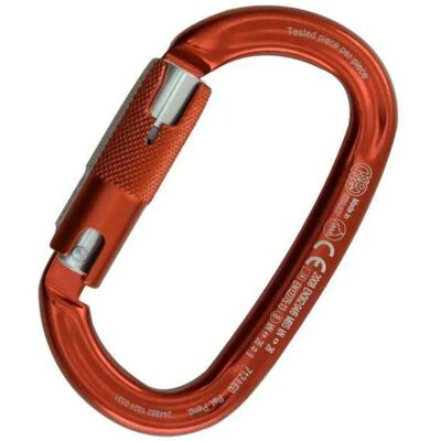 Kong Moschettone Ovalone Rise Lock Red One Size Kong Moschettone Ovalone Rise Lock Red One Size