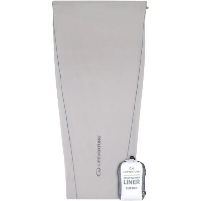 Lifeventure Sacco A Pelo Cotton Liner-mummy Sky Blue 220 cm Lifeventure Sacco A Pelo Cotton Liner-mummy Sky Blue 220 cm