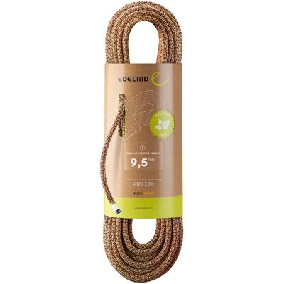 Edelrid Cima Eagle Lite Protect Eco Dry 9.5 Mm Neon Pink / Neon Green 50 m Edelrid Cima Eagle Lite Protect Eco Dry 9.5 Mm Neon Pink / Neon Green 50 m