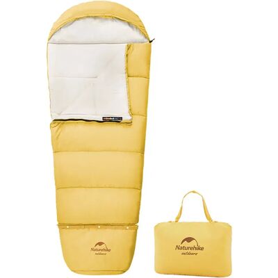 Naturehike Sacco A Pelo C180 Yellow 160-190 x 75 cm Naturehike Sacco A Pelo C180 Yellow 160-190 x 75 cm