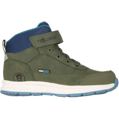 Trollkids Scarpe Da Trekking Stavanger Mid Cut Xt Pine Green / Dark Marine EU 32 Trollkids Scarpe Da Trekking Stavanger Mid Cut Xt Pine Green / Dark Marine EU 32