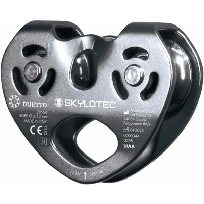 Skylotec Puleggia Duetto Grey One Size Skylotec Puleggia Duetto Grey One Size