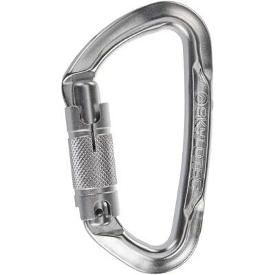Skylotec Moschettone Lime Wire Gate Twist Lock Silver One Size Skylotec Moschettone Lime Wire Gate Twist Lock Silver One Size