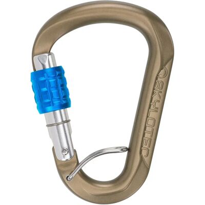 Skylotec Moschettone Tondo Sgl Hc Hard Coated / Lightblue One Size Skylotec Moschettone Tondo Sgl Hc Hard Coated / Lightblue One Size