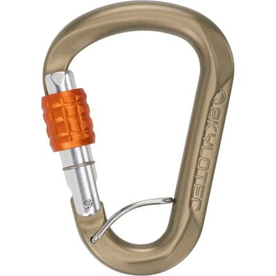 Skylotec Moschettone Tondo Sgl Hc Hard Coated / Orange One Size Skylotec Moschettone Tondo Sgl Hc Hard Coated / Orange One Size