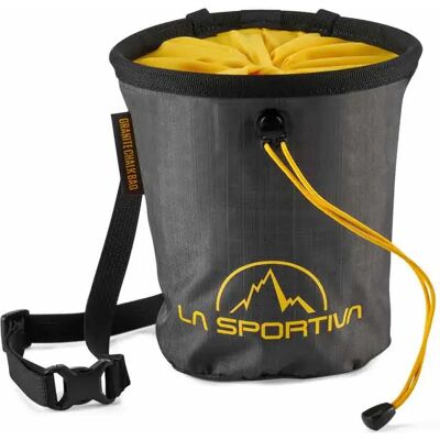 La Sportiva Sacchetto Porta Magnesite Granite Onyx / Black One Size La Sportiva Sacchetto Porta Magnesite Granite Onyx / Black One Size