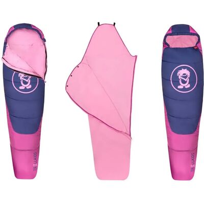Trollkids Sacco A Pelo Junior Femund 3in1 Mallow Pink / Violet Blue / Wild Rose One Size Trollkids Sacco A Pelo Junior Femund 3in1 Mallow Pink / Violet Blue / Wild Rose One Size