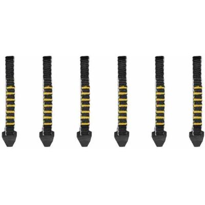 Grivel Rinvio Alpine Sling 6 Unità Core Black & Summit Yellow 16 cm Grivel Rinvio Alpine Sling 6 Unità Core Black & Summit Yellow 16 cm