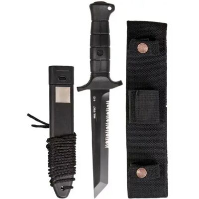 Mil-tec Coltello German Combat Black 2000 Steel 0 Black One Size Mil-tec Coltello German Combat Black 2000 Steel 0 Black One Size